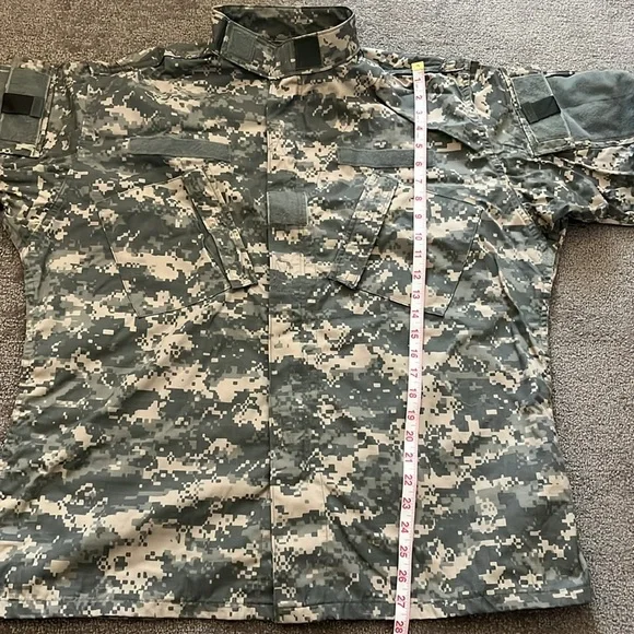 Army Combat Camouflage Men’s Uniform Jacket Size L and Pants Size M/L - Picture 4 of 14